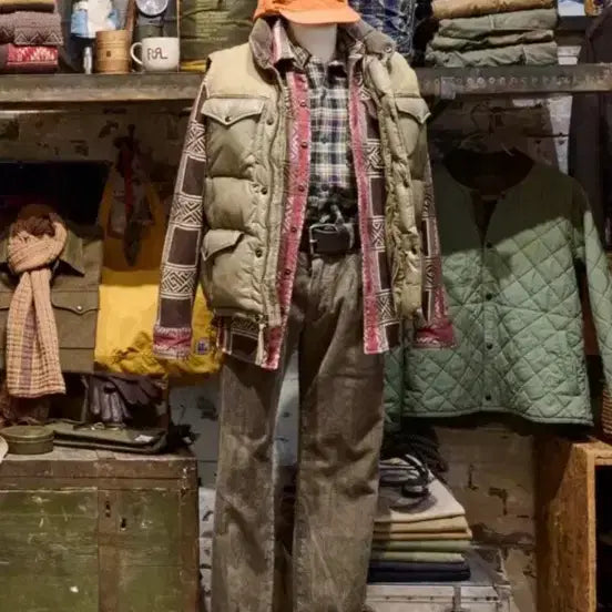 [BUNJANG] RRL 25FW Pleated Corduroy Pants / [33/32]RRL 25fw 플리츠 코듀로이 팬츠