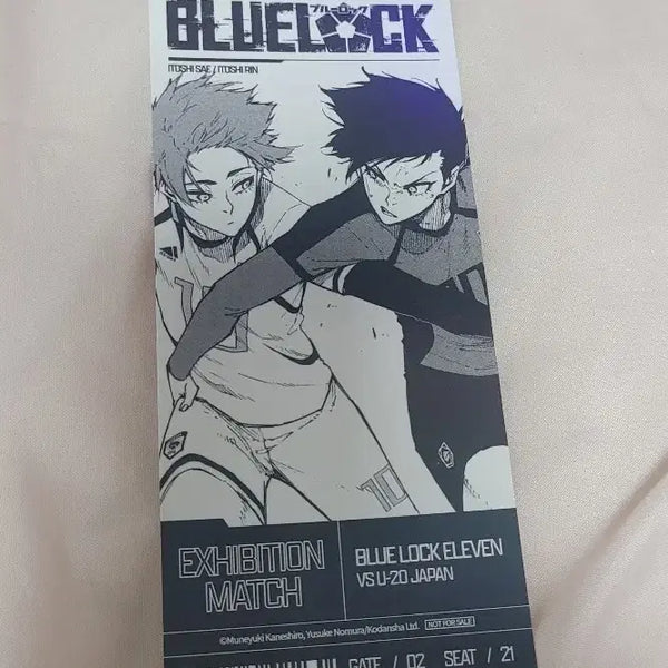 [BUNJANG] Blue Lock Original Art Exhibition Special Set / 블루록 원화전 특전 일괄