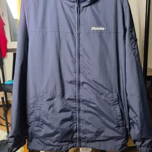 [BUNJANG] Dickies Hooded Zip-Up Navy / 디키즈 후드 집업 네이비