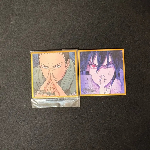 [BUNJANG] Naruto Shikamaru, Sasuke Shikishi Gacha / 나루토 시카마루, 사스케 색지 가챠