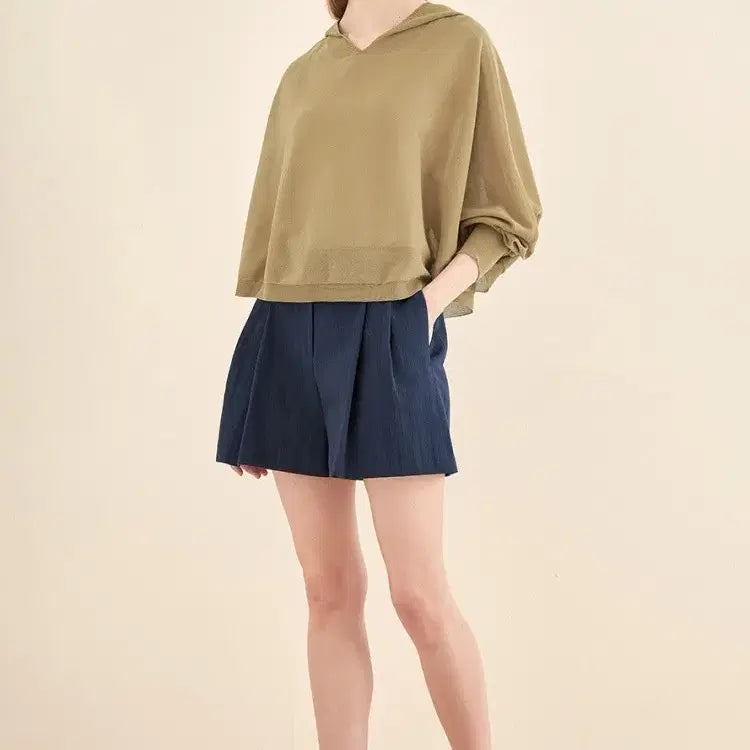 [BUNJANG] The Cashmere Whole Garment Hooded Knit Top / 더 캐시미어 홀가먼트 후드 니트 탑
