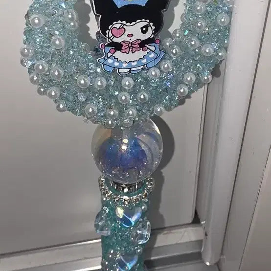 [BUNJANG] Kuromi Figure Handmade Touch Pen Ballpoint Pen / 쿠로미 피규어 수제 볼펜 (터치펜)