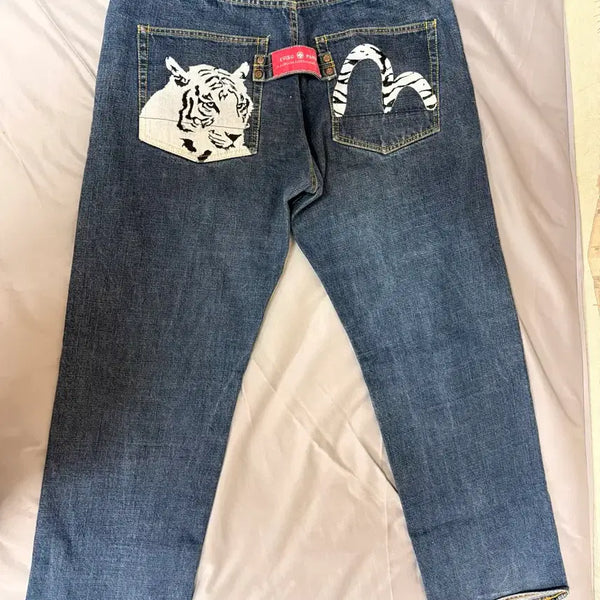 [BUNJANG] Evisu Button Fly Jeans / 에비수 바지