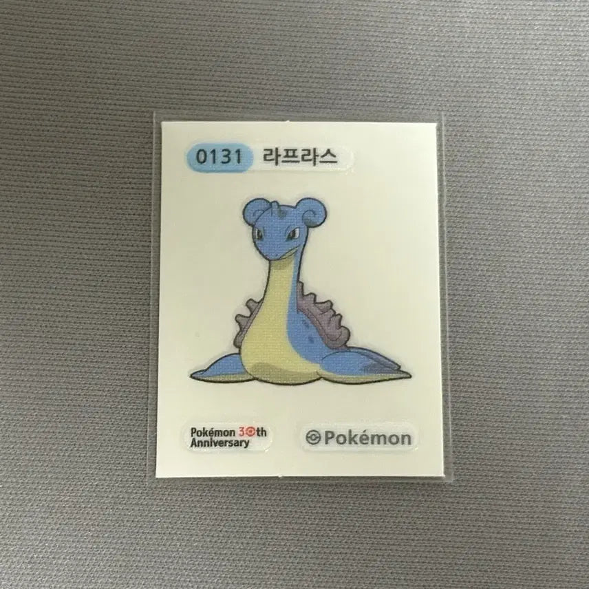 [BUNJANG] Pokemon Lapras Sticker / 포켓몬 라프라스 띠부씰