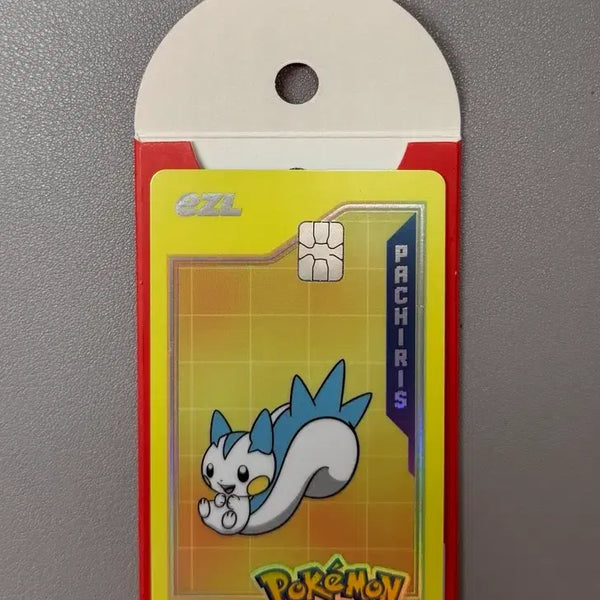 [BUNJANG] Pokemon Pachirisu Easel Transportation Card / 포켓몬 파치리스 이즐교통카드