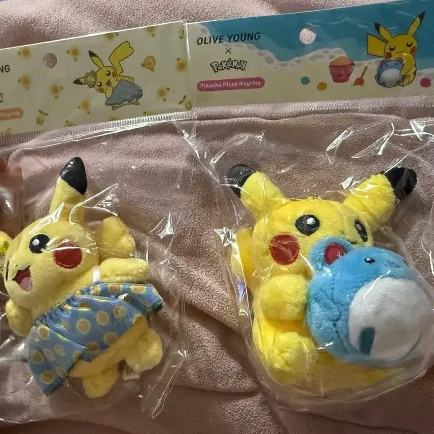 [BUNJANG] Pokemon Olive Young Collaboration Keyring (Set of 2) / 포켓몬키링 올리브영콜라보 2개