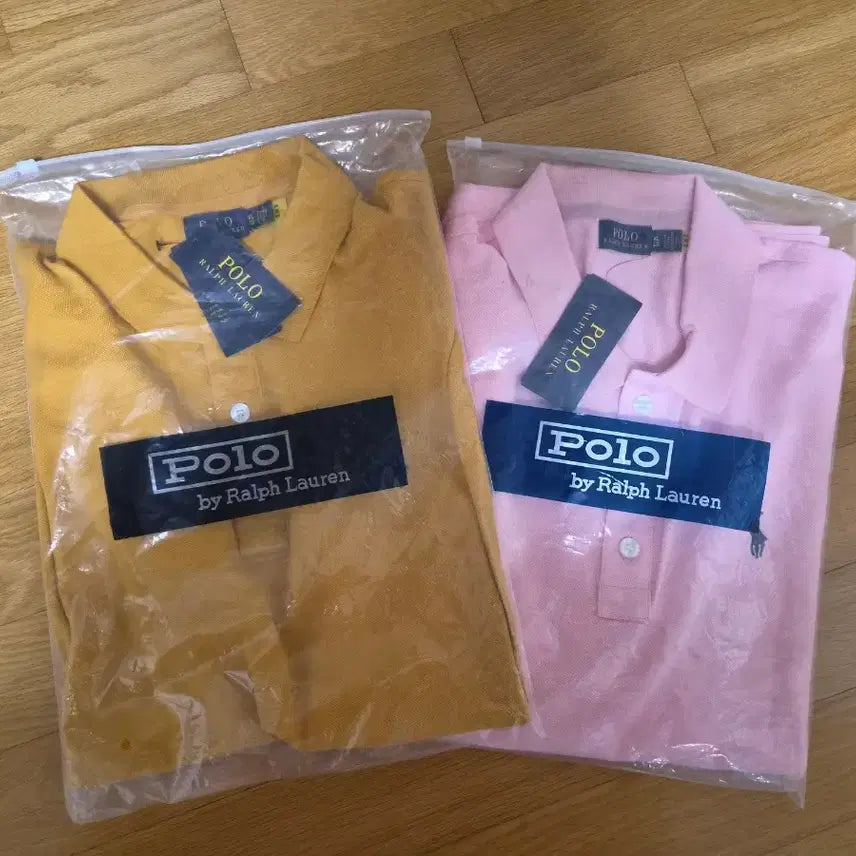 [BUNJANG] Polo Ralph Lauren Men's T-shirt (XL) - Set of 2 / (2개일괄)폴로 랄프로렌 카라티 새상품 XL 2개 일괄