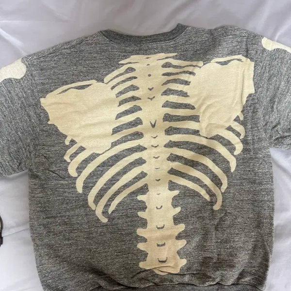[BUNJANG] Capital Bone Crewneck Sweatshirt Size 3 / 캐피탈 본 크루넥 맨투맨 3사이즈