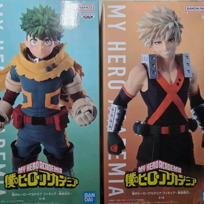 [BUNJANG] My Hero Academia Season 8 Izuku Midoriya & Katsuki Bakugo Figure Set (Sealed) / [미개봉] 나히아 미도리야/바쿠고 8기 피규어 세트