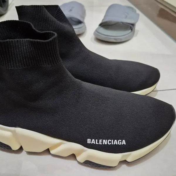 [BUNJANG] Balenciaga Speed Trainer Sneakers Black Knit / 발렌시아가 스피드러너 A+