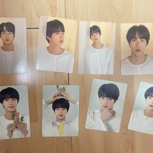 [BUNJANG] BTS Jin Mini Photocard Set / BTS 방탄 진 JIN 럽셀 미니포카 드볼 8종