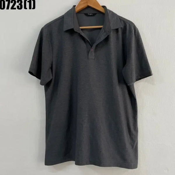 [BUNJANG] Paul Smith Dark Grey Short Sleeve Polo Shirt / 폴스미스 다크 그레이 반팔 카라티 100