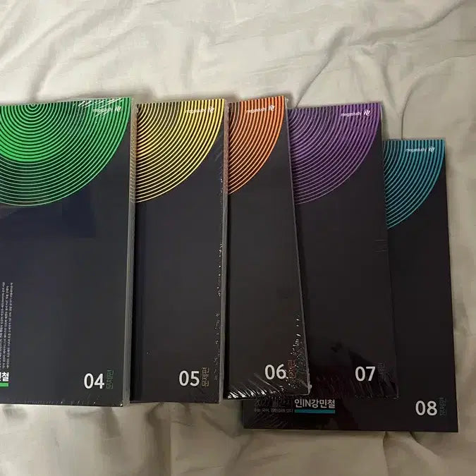 [BUNJANG] Lecture Mincheol Volumes 4-8 (Sealed) / 인강민철 미개봉 4-8권