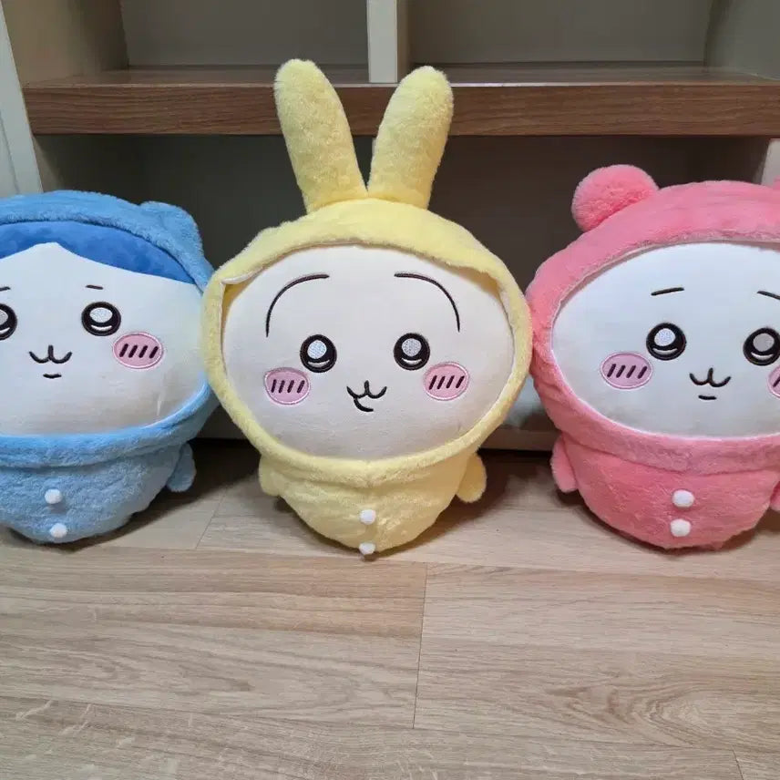 [BUNJANG] Cheekawaii Pajama Party Friends Medium Large Doll Set / 먼작귀 파자마파티즈 중대형 인형 세트