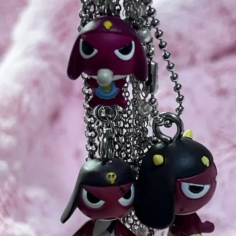 [BUNJANG] Handmade Keroro Giroro Keyring / (할인적용)[handmade] 케로로 기로로 키링 열쇠고리