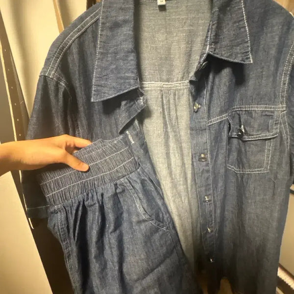 [BUNJANG] Denim Set / 데님세트