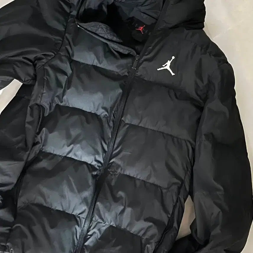 [BUNJANG] Jordan Brooklyn Puffer Jacket Black / 조던 브루클린 퍼퍼 자켓 블랙 패딩 팝니다 s