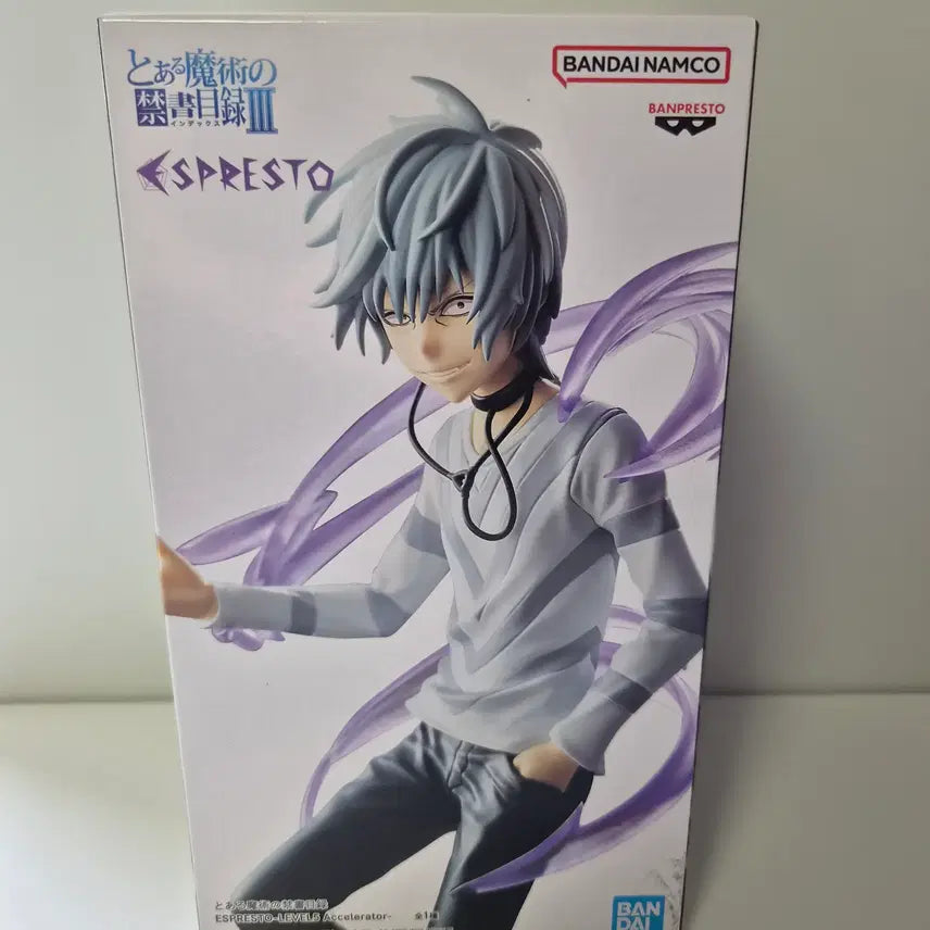 [BUNJANG] A Certain Magical Index Accelerator Espresto Figure (Sealed) / 미개봉)어떤마술의금서목록레벨5)엑셀러레이터 에스프레스토 피규어
