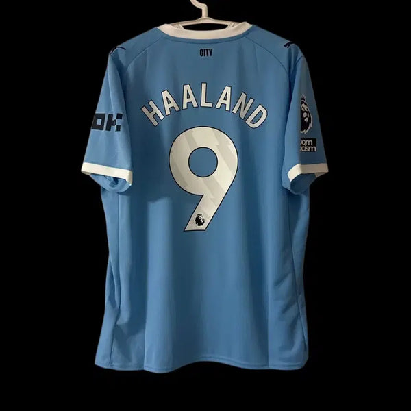 [BUNJANG] Manchester City 25/26 Haaland Home Authentic Jersey (Overseas L) / [해외L] 25/26 맨시티 홈 홀란드 유니폼