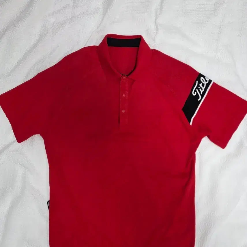 [BUNJANG] Titleist Tourfit Short Sleeve Knit (Size 105) / 타이틀리스트 투어핏 반팔 니트