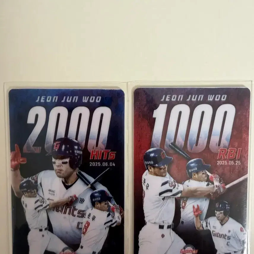 [BUNJANG] Lotte Giants Jeon Jun-woo 2000 Hits 1000 RBIs Photocard / 롯데자이언츠 전준우 2000안타1000타점 포카 판매