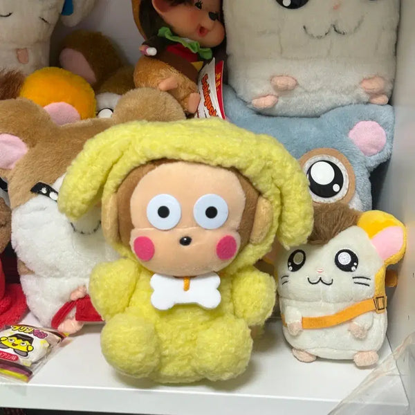 [BUNJANG] 1999 Sanrio Pompompurin Monkeychi Monkey Doll / (오늘만할인)1999년 일본 고전 산리오 폼폼푸린 몽키치 원숭이 인형