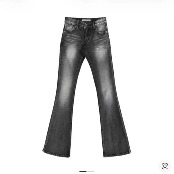 [BUNJANG] Bohemian Seoul Bootcut Denim Pants Grey M / 보헤미안서울 부츠컷 데님 팬츠 그레이 M