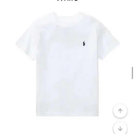 [BUNJANG] Polo Ralph Lauren Women's Short Sleeve T-Shirt White / 폴로 랄프로렌 반팔티 화이트