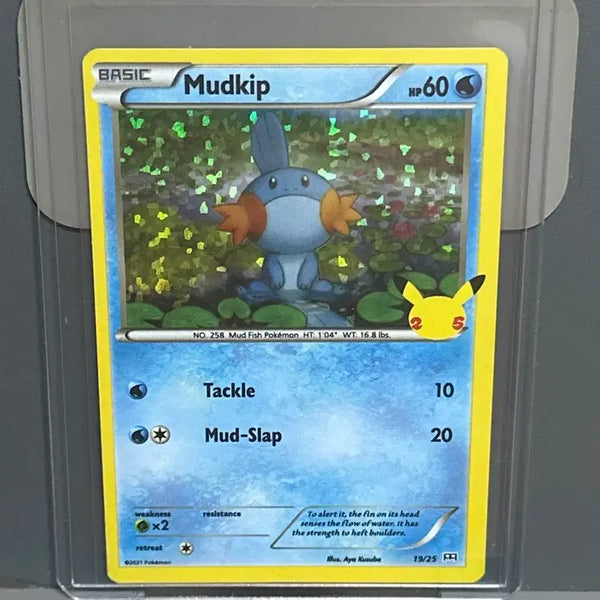 [BUNJANG] Pokemon Card 25th Anniversary Mudkip Holo / [북미] 포켓몬카드 물짱이 홀로 25주년 카드 판매