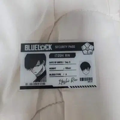 [BUNJANG] Blue Lock Exhibition Rin Itoshi ID Card / 블루록 원화전 린 아이디 카드