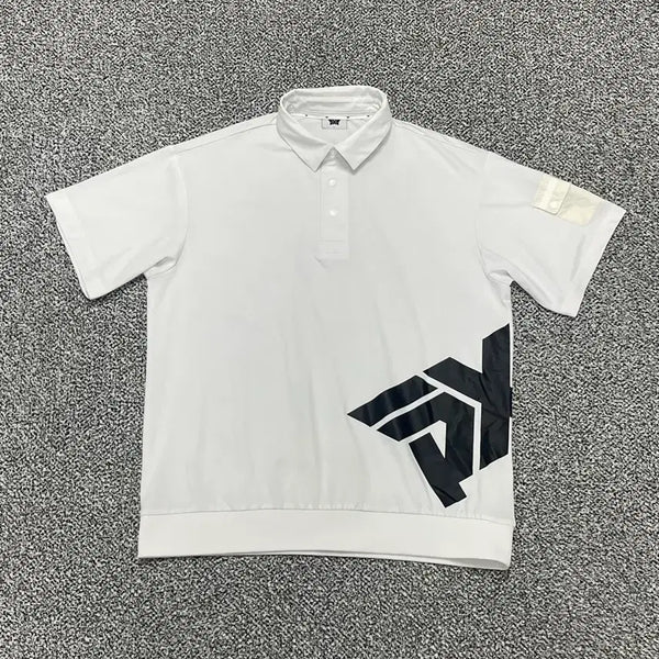 [BUNJANG] PXG Golf Swing Pocket Short Sleeve Polo T-Shirt / >정품 PXG 골프스윙 포켓 반팔 카라티