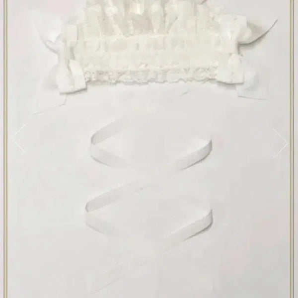 [BUNJANG] Baby The Stars Shine Bright Creamy Ribbon Head Dress / 구함) 베이비더스타즈샤인브라이트 크리미 리본 양지뢰 헤드드레스 헤도레