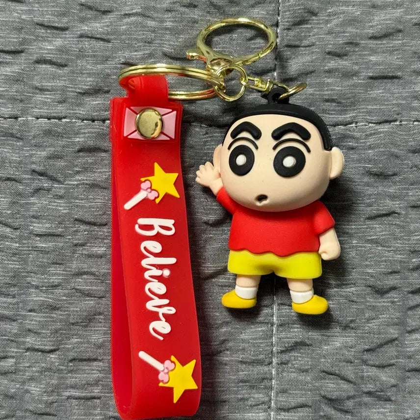 [BUNJANG] Crayon Shin-chan Figure Keychain / 짱구 피규어 키링 새상품