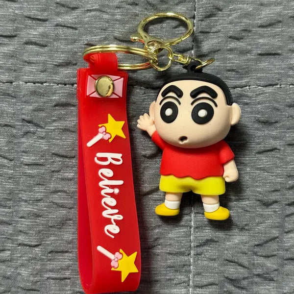[BUNJANG] Crayon Shin-chan Figure Keychain / 짱구 피규어 키링 새상품
