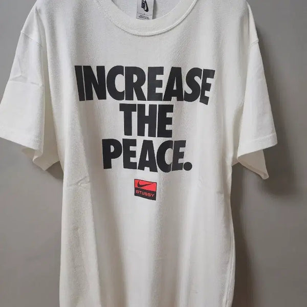 [BUNJANG] Nike x Stussy Increase The Peace T-Shirt - Large / 나이키X스투시 인크리즈 더 피스 반팔티 L
