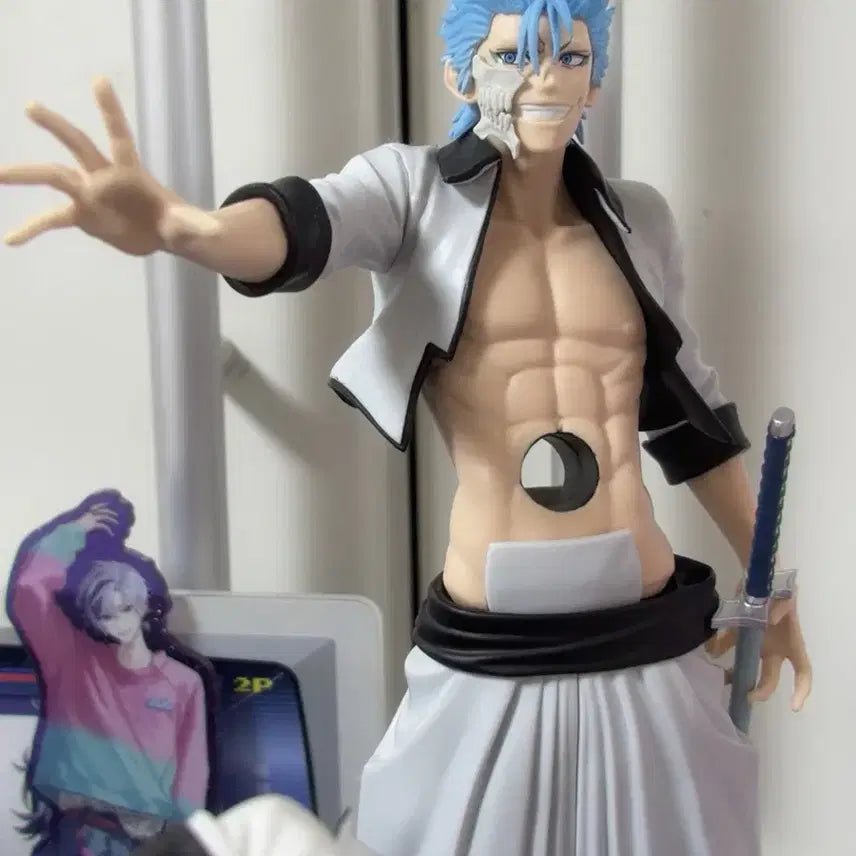 [BUNJANG] Bleach Grimmjow Jaegerjaquez Figure 2-Type Bundle Set / 블리치 그림죠 재거잭 피규어 2종 일괄
