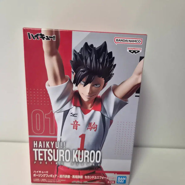[BUNJANG] Haikyuu!! Nekoma Kuroo Posing Figure (Sealed) / 미개봉)하이큐) 네코마 쿠로오 포징 피규어