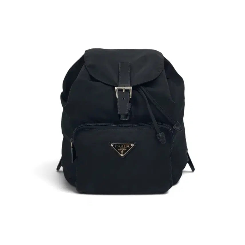 [BUNJANG] Prada Re-Nylon One-Pocket Backpack Black B4650F / 프라다 리나일론 원포켓 블랙 백팩 B4650F