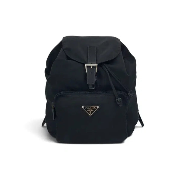 [BUNJANG] Prada Re-Nylon One-Pocket Backpack Black B4650F / 프라다 리나일론 원포켓 블랙 백팩 B4650F