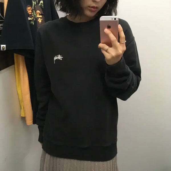[BUNJANG] Stussy Stock Logo Sweatshirt / 스투시 스탁 로고 맨투맨