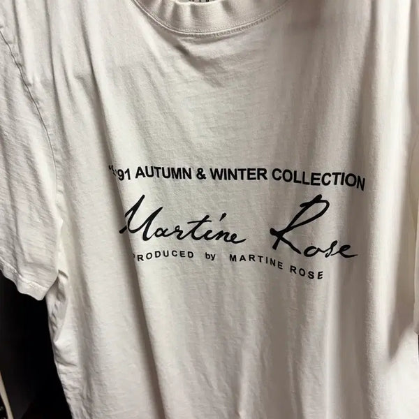 [BUNJANG]  Martine Rose Short Sleeve T-Shirt / 마틴로즈 반팔티