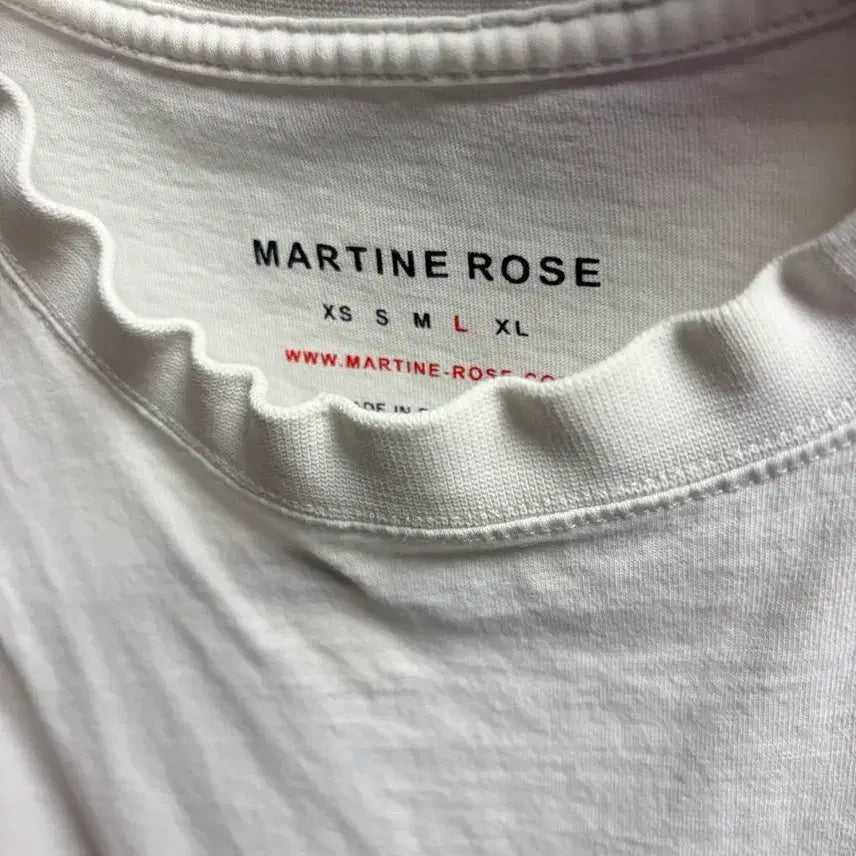 [BUNJANG]  Martine Rose Short Sleeve T-Shirt / 마틴로즈 반팔티