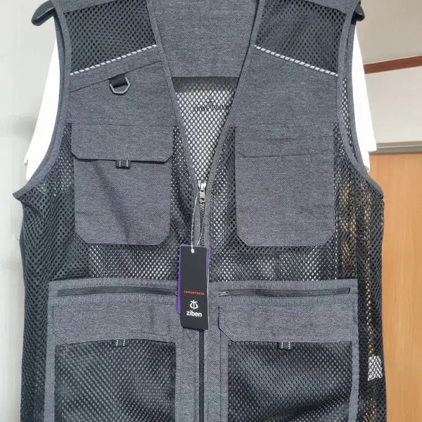[BUNJANG] Ziben Mesh Vest XL (105) / (새옷)지벤 메쉬 조끼 XL 105사이즈