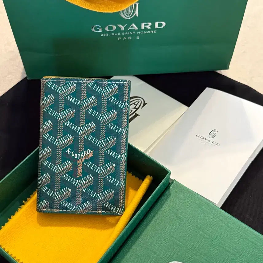[BUNJANG] Goyard Saint Pierre Card Holder Full Set / 고야드 생피에르 카드지갑 풀구성