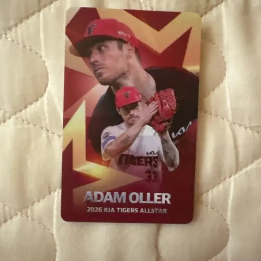 [BUNJANG] Kia Tigers Adam Allgood All-Star Photocard / 기아 타이거즈 올스타 올러 포카