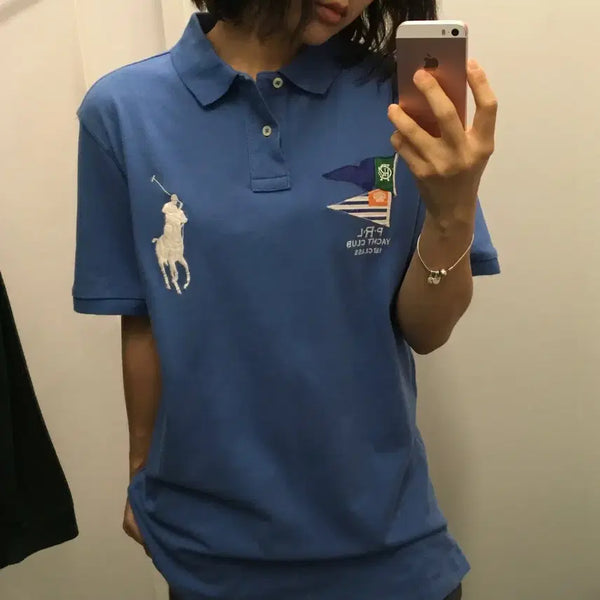 [BUNJANG] Polo Ralph Lauren RRL Yacht Club Polo Shirt / 폴로 랄프로렌 RRL YACHT CLUB 카라