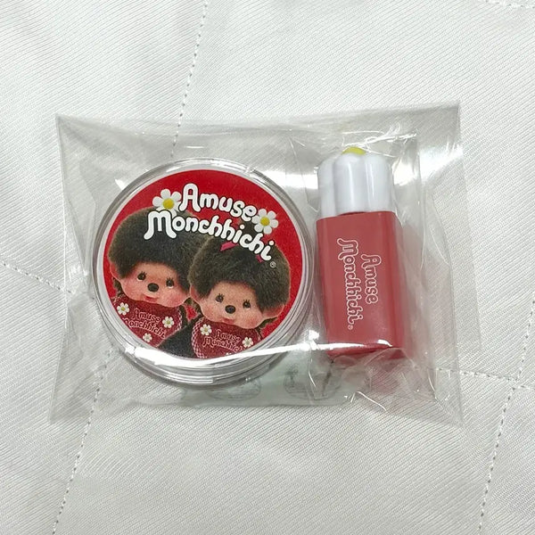 [BUNJANG] Amuse Monchhichi Collaboration Quick Makeup Mini Gacha [Neutral / Mini Cushion & Tint] / (새상품)어뮤즈 몬치치 콜라보 퀵 메이크업 미니 가챠 [뉴트럴/미니쿠션&틴트]
