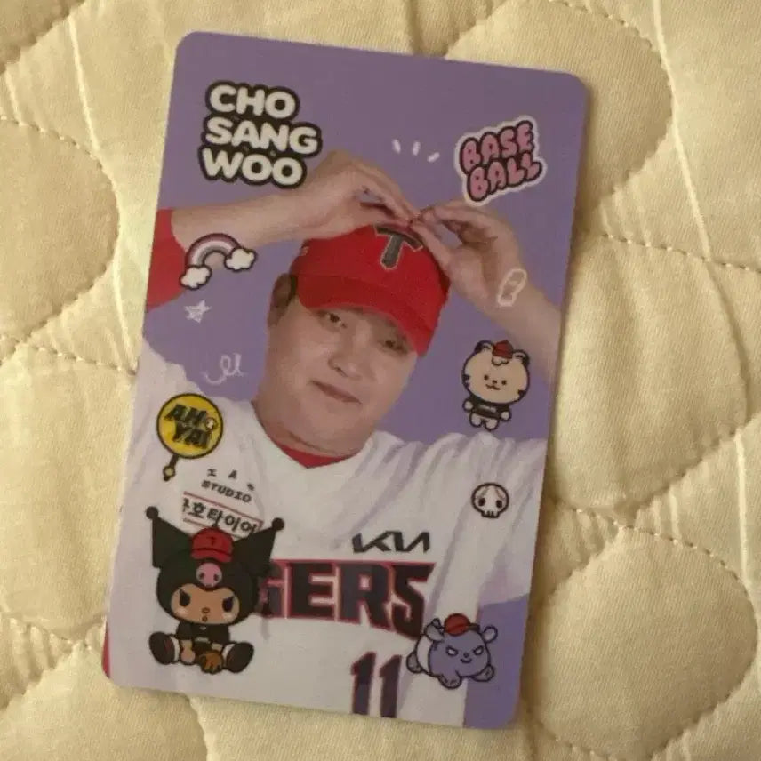 [BUNJANG] Kia Tigers Jo Sang Woo Kuromi Photocard / 기아 타이거즈 쿠로미 조상우 포카