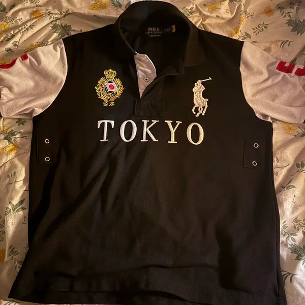 [BUNJANG] Polo Ralph Lauren Big Pony Tokyo Polo Shirt / 폴로 치프키프 빅포니 도쿄 카라티