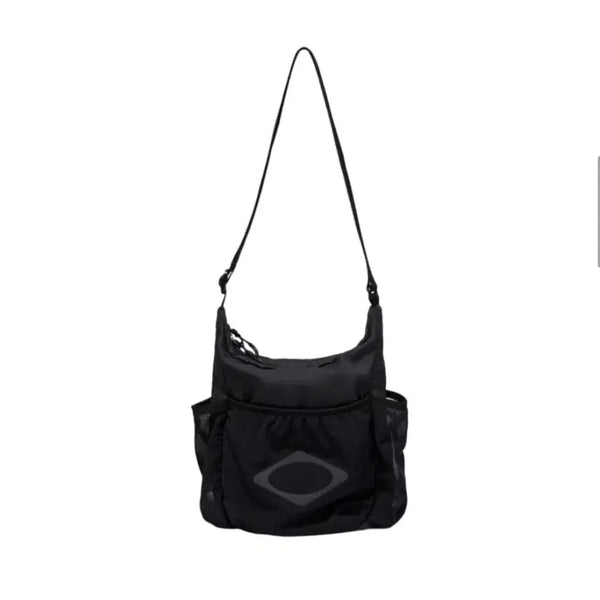 [BUNJANG] Mischief Mesh Pocket Cross Bag (Black) / 미스치프가방 메쉬 포켓 크로스백 (블랙)